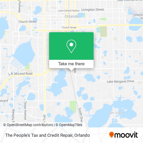 The People's Tax and Credit Repair map