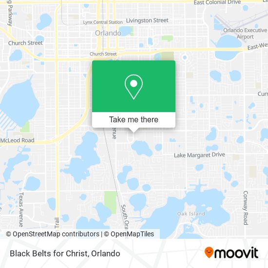 Mapa de Black Belts for Christ