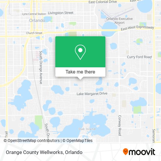 Mapa de Orange County Wellworks