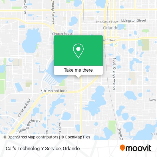 Car's Technolog Y Service map