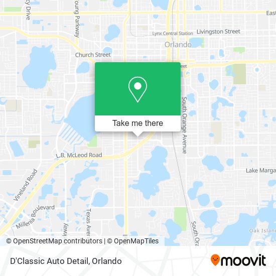 D'Classic Auto Detail map