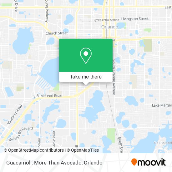 Guacamoli: More Than Avocado map