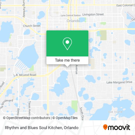 Rhythm and Blues Soul Kitchen map