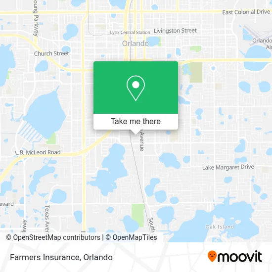 Farmers Insurance map