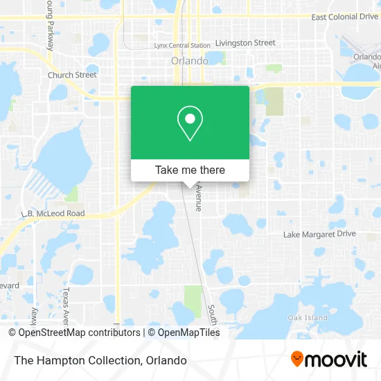 The Hampton Collection map