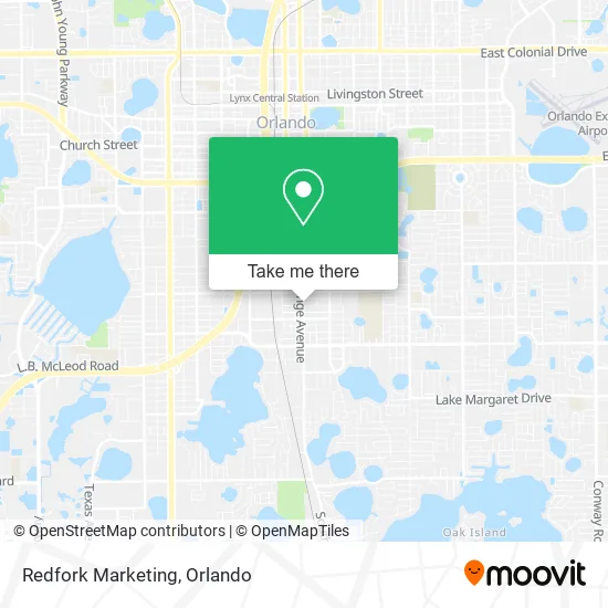 Mapa de Redfork Marketing