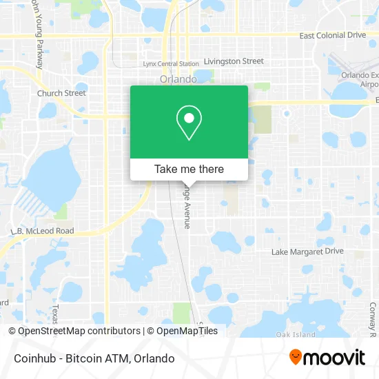 Coinhub - Bitcoin ATM map