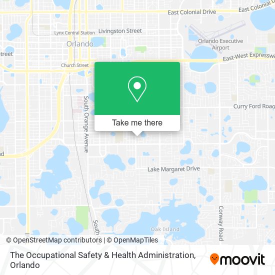 Mapa de The Occupational Safety & Health Administration