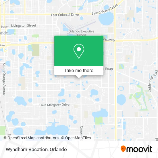 Wyndham Vacation map