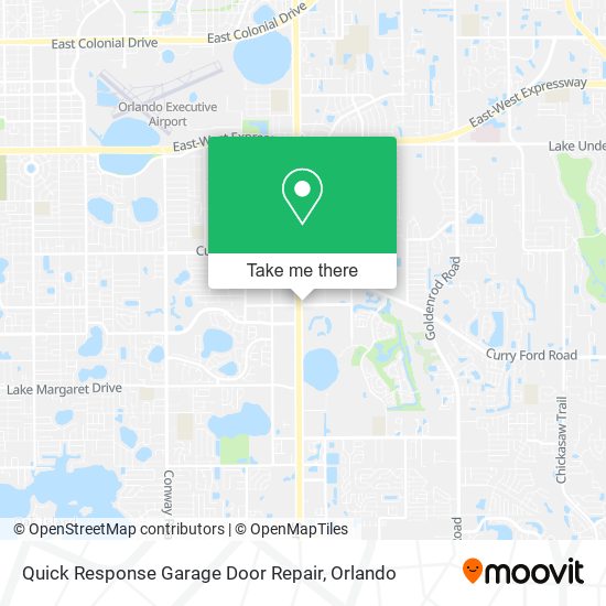 Quick Response Garage Door Repair map