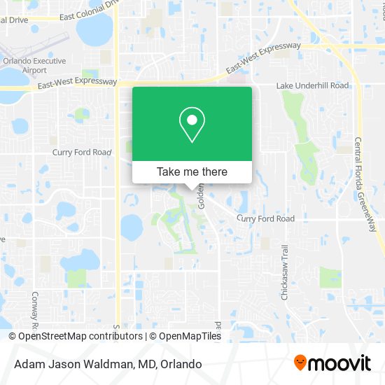 Adam Jason Waldman, MD map