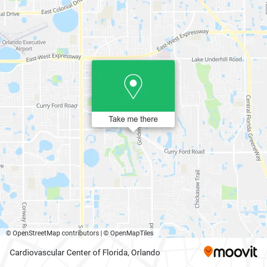 Cardiovascular Center of Florida map