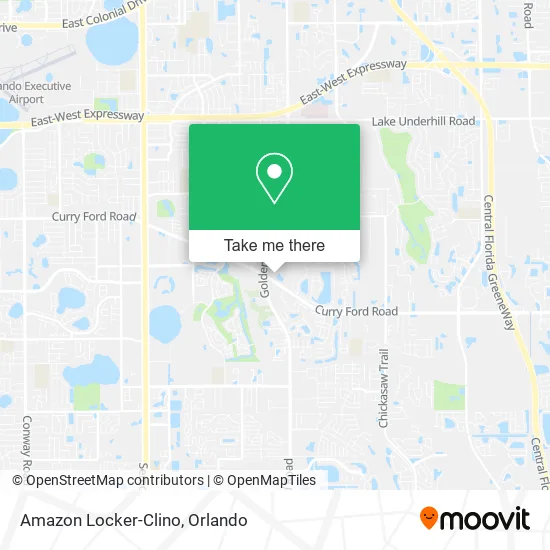 Amazon Locker-Clino map