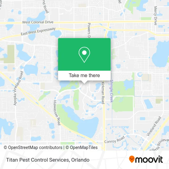 Titan Pest Control Services map