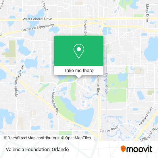 Mapa de Valencia Foundation