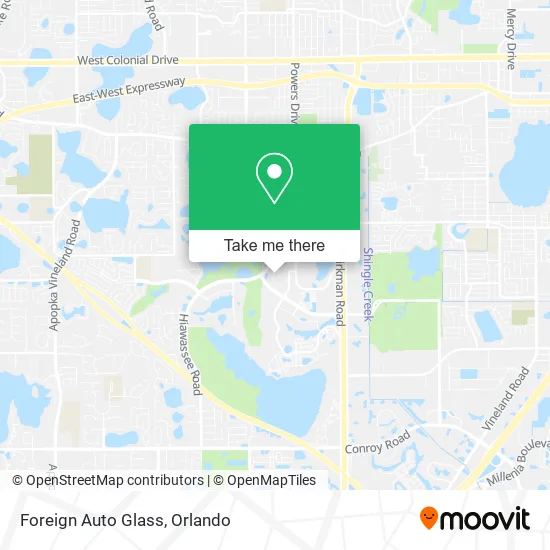 Foreign Auto Glass map