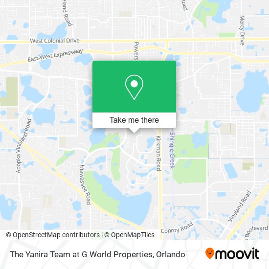 The Yanira Team at G World Properties map
