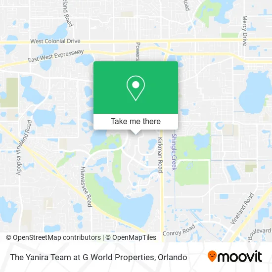 Mapa de The Yanira Team at G World Properties