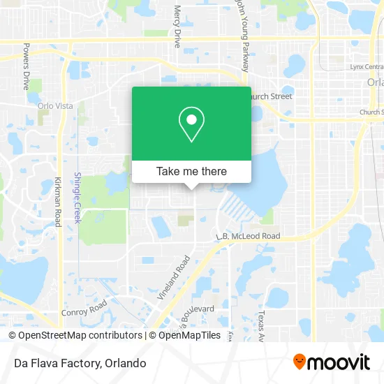 Da Flava Factory map