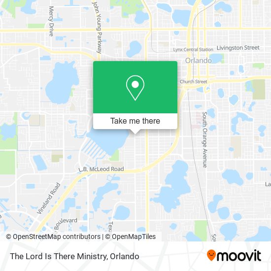 Mapa de The Lord Is There Ministry