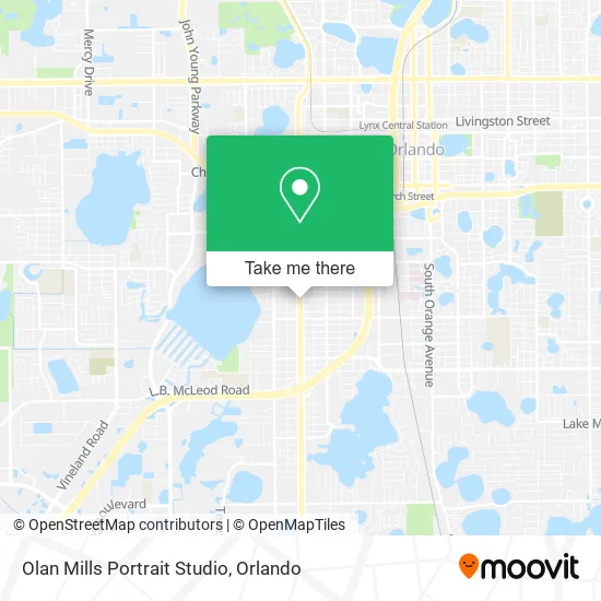 Mapa de Olan Mills Portrait Studio