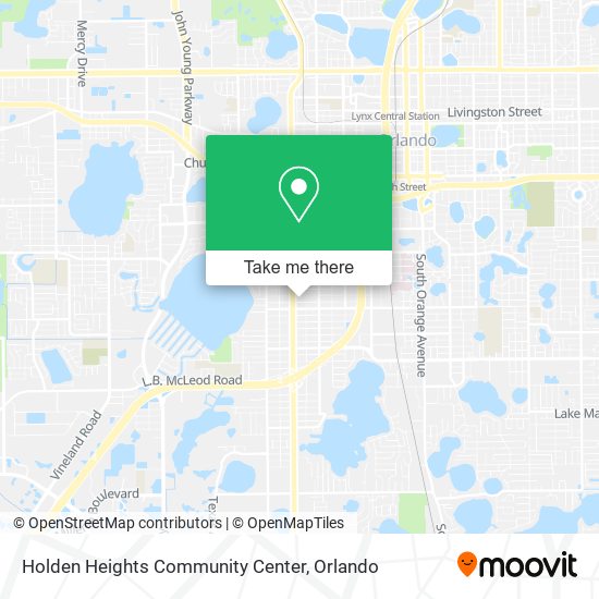 Holden Heights Community Center map