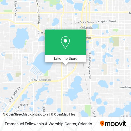 Mapa de Emmanuel Fellowship & Worship Center
