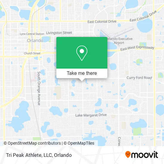 Tri Peak Athlete, LLC map