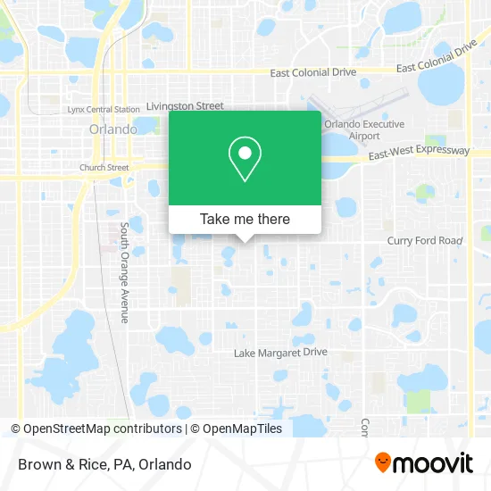 Mapa de Brown & Rice, PA