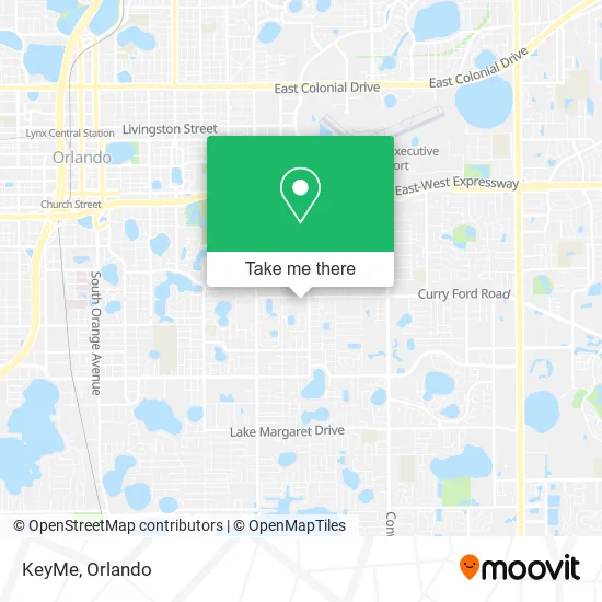 Mapa de KeyMe