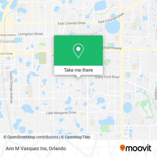 Mapa de Ann M Vasquez Ins