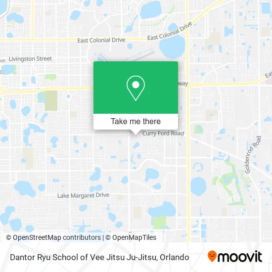 Mapa de Dantor Ryu School of Vee Jitsu Ju-Jitsu