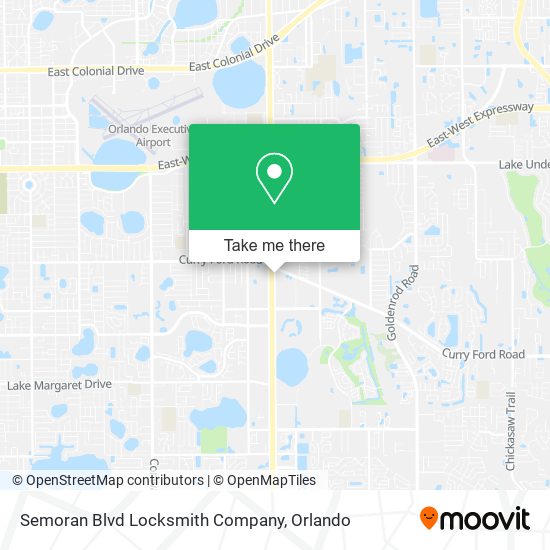 Semoran Blvd Locksmith Company map