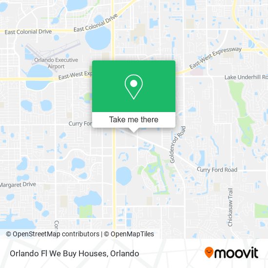 Orlando Fl We Buy Houses map