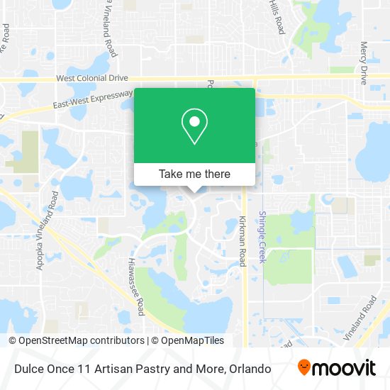 Dulce Once 11 Artisan Pastry and More map