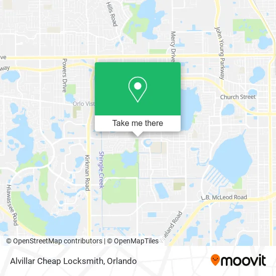 Alvillar Cheap Locksmith map