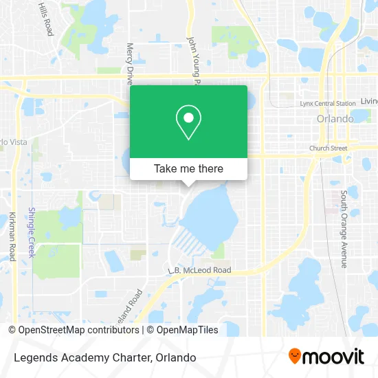 Legends Academy Charter map