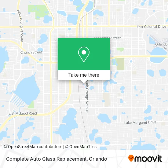 Mapa de Complete Auto Glass Replacement