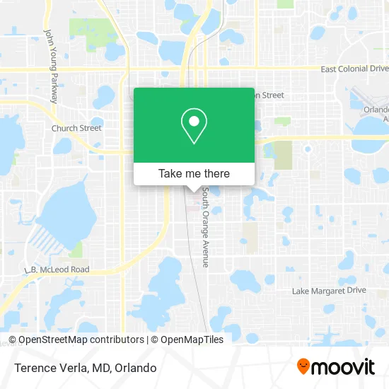 Mapa de Terence Verla, MD