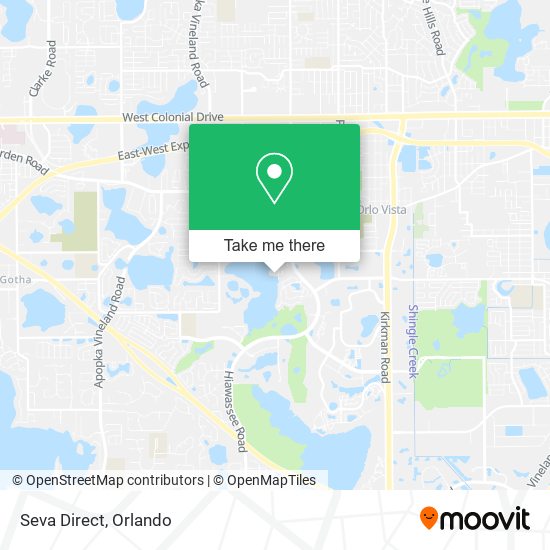 Mapa de Seva Direct