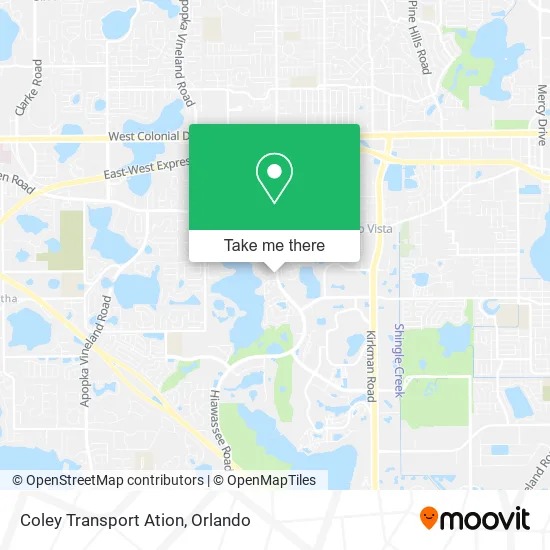 Coley Transport Ation map