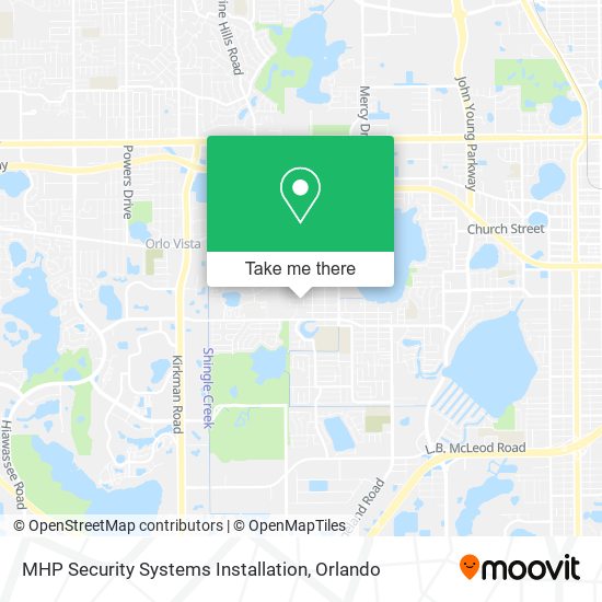 MHP Security Systems Installation map