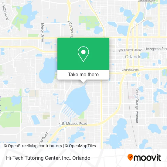 Mapa de Hi-Tech Tutoring Center, Inc.