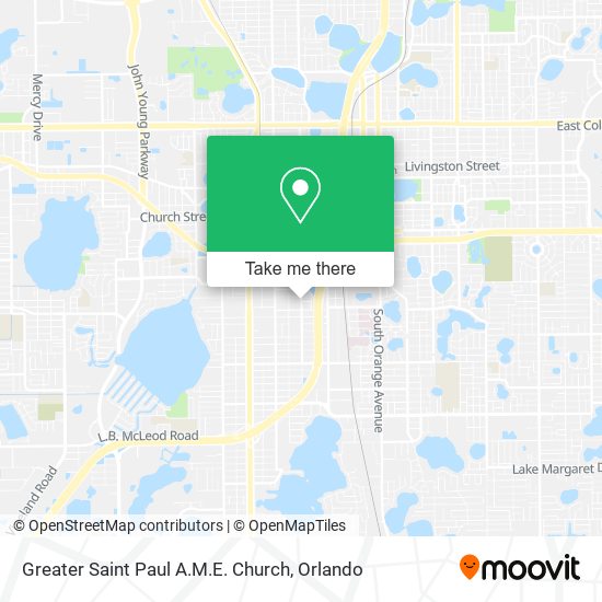 Mapa de Greater Saint Paul A.M.E. Church