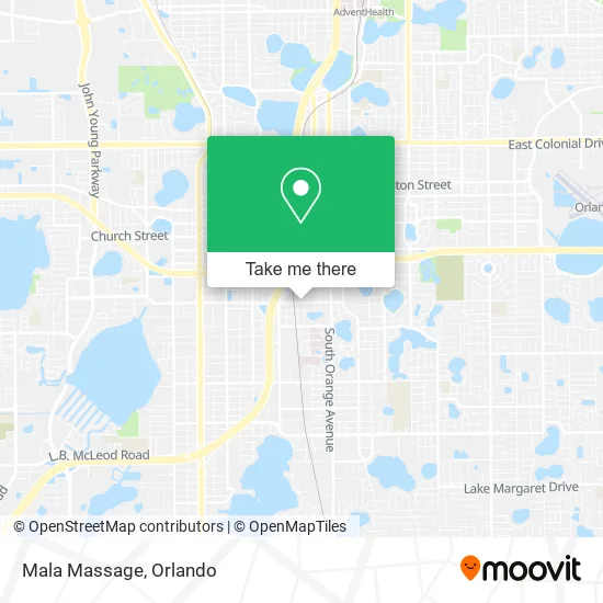 Mapa de Mala Massage