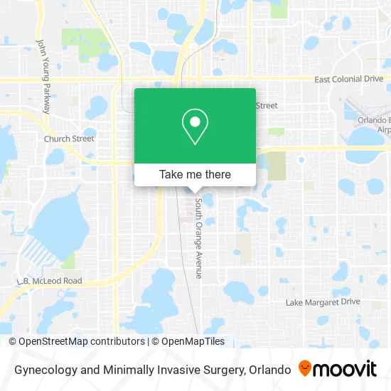 Mapa de Gynecology and Minimally Invasive Surgery