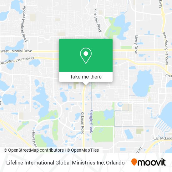 Lifeline International Global Ministries Inc map