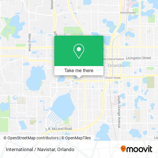 International / Navistar map