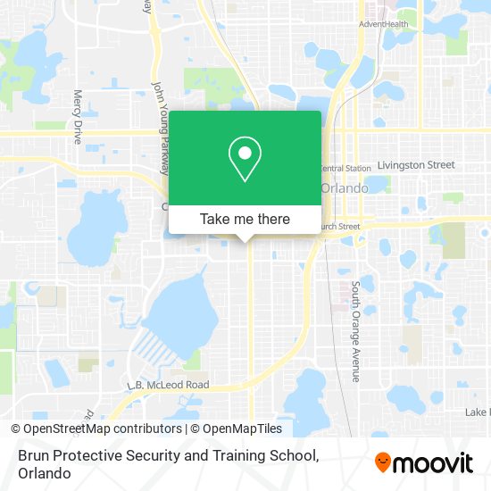 Brun Protective Security and Training School map