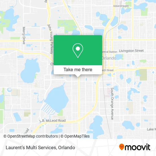 Laurent's Multi Services map